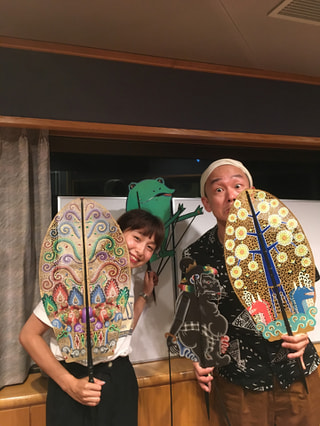 影絵師でありミュージシャンで多才すぎる川村亘平斎さんと影絵をしたよの回