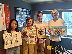 8/22のチェック＆マークは「安らぎ」ゲストは鎌倉のしかけ絵本専門店 メッゲンドルファーの嵐田康平さん・晴代さんご夫妻
