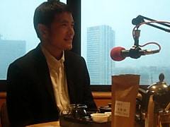 日本茶ソムリエ和多田　喜（わただ・よし）さんがとっても美味しいお茶を