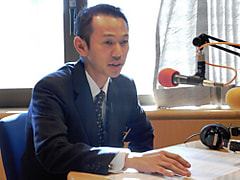 Future Scape from Land Mark Tower　スカイラウンジ「シリウス」の相羽俊吾さん
