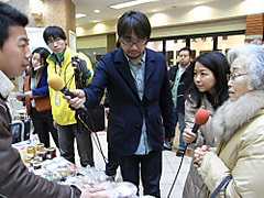 ランドマークプラザの野菜市　写真　その２