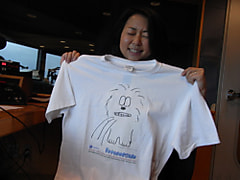 マーライオンＴシャツをプレゼント！