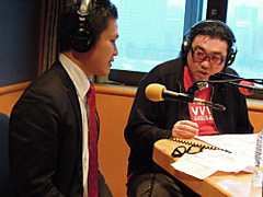 【LANDMARK TOWER presents KALEIDOSCAPE】 SUPER BELL''Z車掌DJ野月貴弘 さんと、ホリプロのマネージャー南田裕介さん