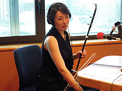 GUEST　二胡奏者のチェン・ミンさん