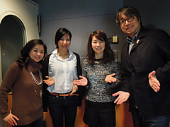 飛び入り！畠山美由紀さん＆秀島史香さん