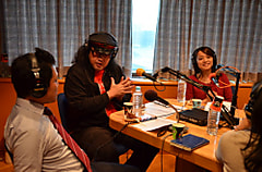 【LANDMARK TOWER presents KALEIDOSCAPE】スーパーベルズ車掌DJ・野月貴弘さん、 ホリプロマネージャー・南田裕介さん、「女子鉄アナウンサー」久野知美さん