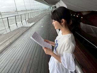 横田真子、インスターに乗って「大さん橋 横浜港 国際客船ターミナル」に！