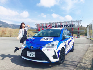 富士スピードウェイでヴィッツレース初観戦！会心の走りを見た！