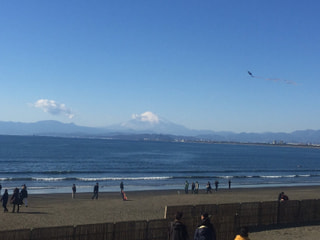 あけまして　江の島です