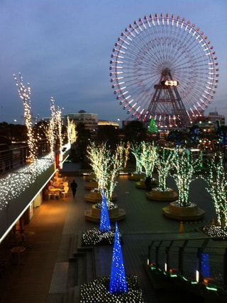 横浜のクリスマスイルミネーション