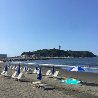 片瀬海岸西浜『朝フラ / ビーサン飛ばし』①