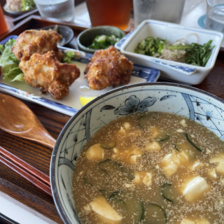 今日のランチは…冷汁…もしかして⁉️