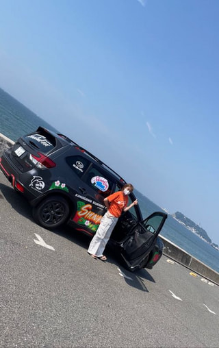 134号線沿い『七里ヶ浜海岸駐車場』〜まひる〜