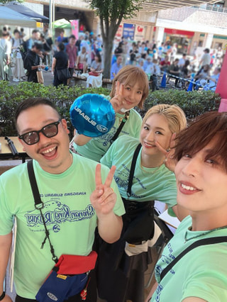 「FMヨコハマキャラバンinビナウォーク」 キャンディ室井