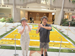 大地がキャンバス! 花びらで描く花絵・インフィオラータについて。一般社団法人花絵文化協会 代表理事 藤川靖彦さん③