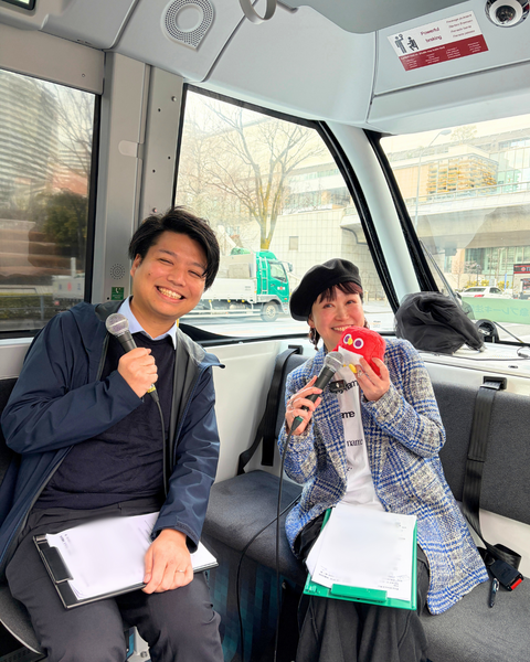 街の新しいアイドル!？横浜をゆっくり走るグリーンスローモビリティEVO