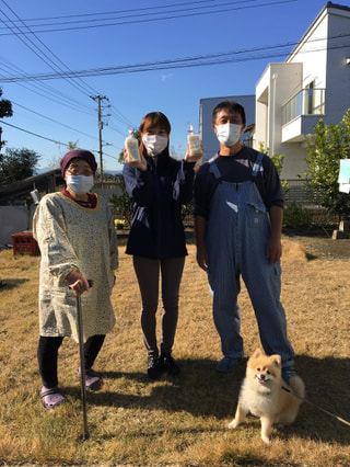 餅でふくらむ家族のつながり