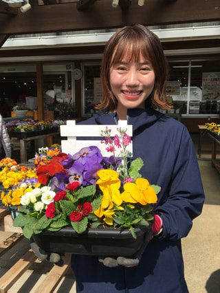 くにっきー☆やってみた～寄せ植え体験～