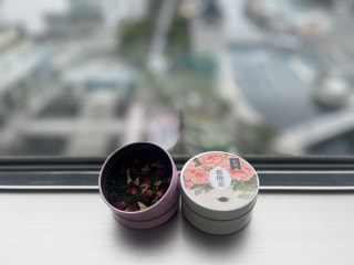 あやせローズガーデンのリニューアルオープンを記念したお茶〈薔薇茶〉をご紹介☆