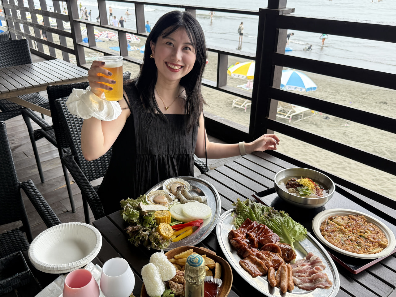 「海の家　AOSHIRO RESORT」