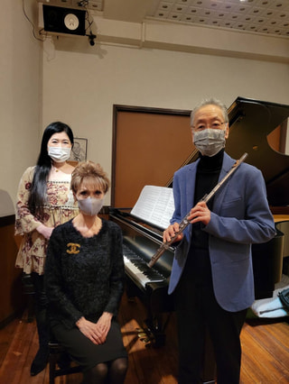 萩谷康一さんのフルート・レッスン