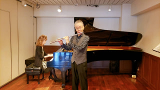 萩谷康一さんのフルート・レッスン
