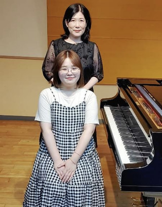 ゲストは昨年のピティナ・ピアノコンペティション特級グランプリ受賞者・稲沢朋華さん