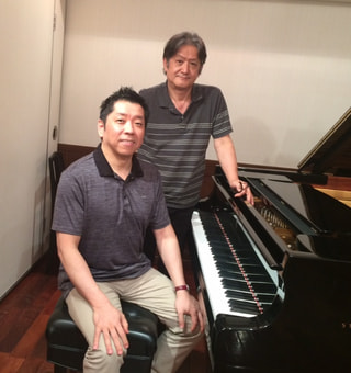 ピアニスト江口玲氏と高木裕社長