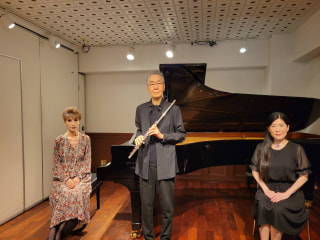 萩谷康一さんのフルート・レッスン