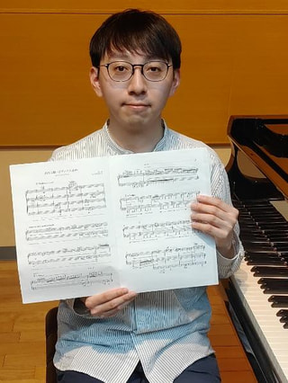 片山 柊さん作曲　内なる眼　-ピアノのための-