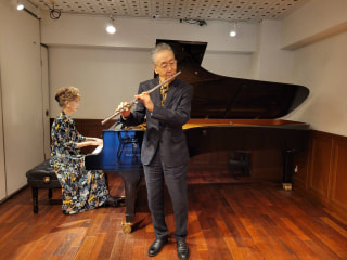 萩谷康一さんのフルート・レッスン