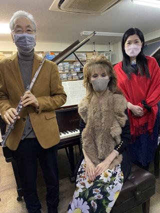 萩谷康一さんのフルート・レッスン
