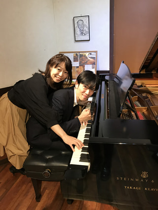 今夜のゲスト 進化系ピアノデュオ、山口雅敏さん・伊賀あゆみさん