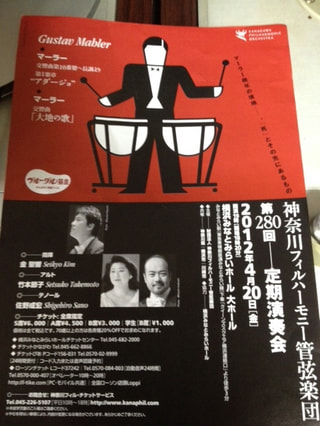 神奈川フィルハーモニー管弦楽団　第280回　定期演奏会