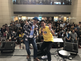 斎藤誠さんが沖縄チャンプルーカーニバルのステージに登場！