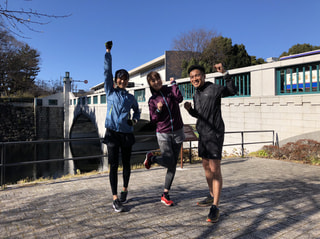 福島和可菜さん&鈴木まひるさんと皇居RUN！！