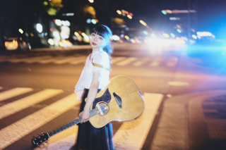 竹内アンナさんが生演奏！