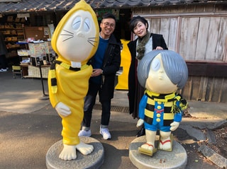 北島美穂さんと深大寺で初詣！