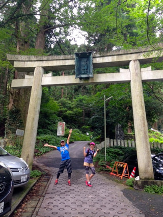 福島和可菜さんとトレイルラン！