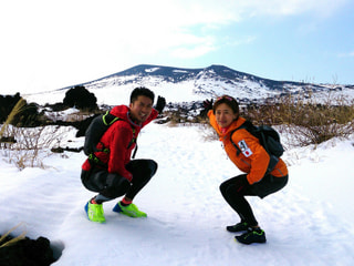 大島追い込みRUN〜三原山へ