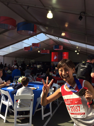 福島和可菜さん！サブ３おめでとうございます！