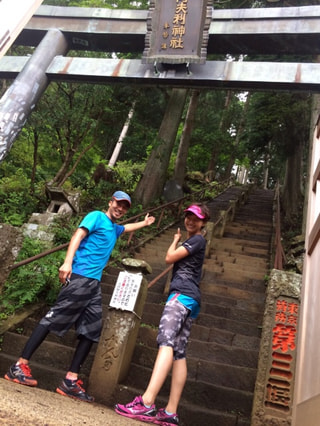 福島和可菜さんと大山トレイルラン パート2！