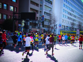 東京マラソン応援！！
