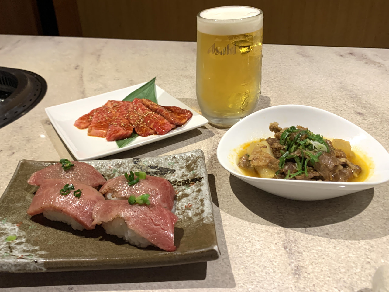 【焼肉桜苑(川崎)】特上カルビとビールで乾杯しよう！