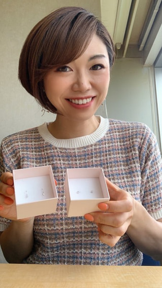 夏にピッタリ☆かわいいダイヤのピアスが超お買い得価格で！