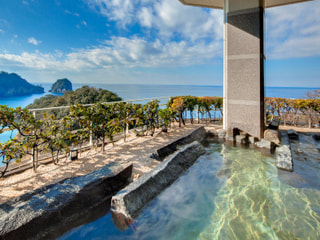 景色、温泉、お料理！色々楽しみ尽くせるお宿、堂ヶ島ニュー銀水！ラジショピのお得な宿泊券で！！