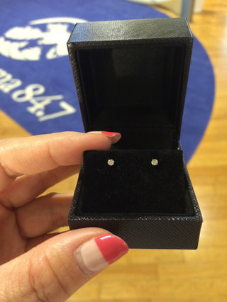 春だもの、ダイヤのピアス！