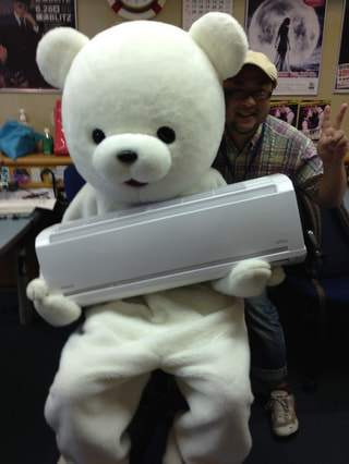 白くまくん大人気！