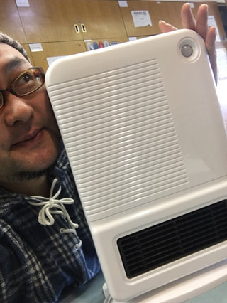 スポット暖房＋脱臭機には人感センサーが付いてなくちゃ！！