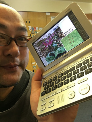 電子辞書。学びたい気持ちを刺激して、学ぶ力を伸ばすツール。